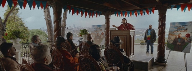 Video Reference: Sky, Plant, Temple, Tree, Leisure, Chair, Travel, Event, Landscape, Tradition