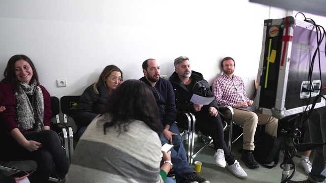 Video Reference: Chair, Jacket, Leisure, Sneakers, Automotive design, Event, Fun, Luggage and bags, Job, Boot