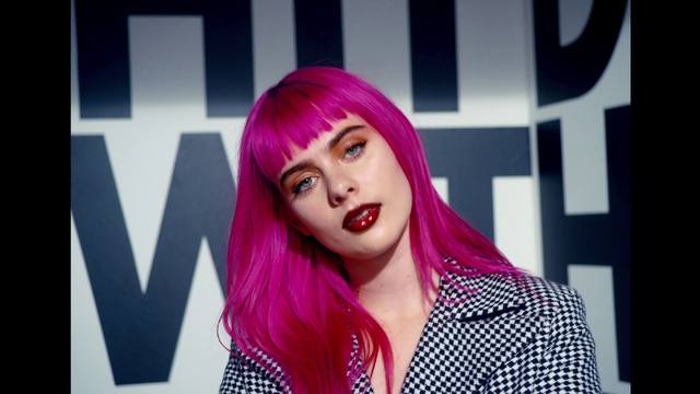 Video Reference: Lip, Lipstick, Eyelash, Purple, Violet, Pink, Makeover, Magenta, Wig, Black hair