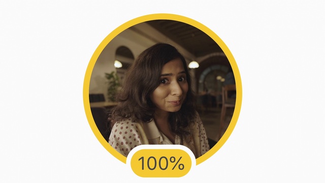 Video Reference: Hair, Hairstyle, Eye, Facial expression, Smile, Sleeve, Yellow, Eyelash, Happy, Font