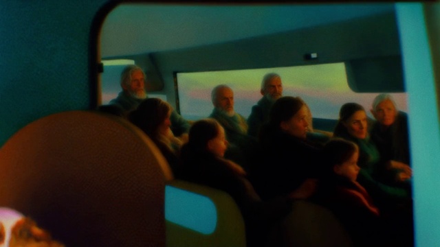 Video Reference: Chair, Fun, T-shirt, Air travel, Event, Leisure, Public transport, Room, Crowd, Passenger