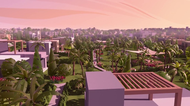 Video Reference: Sky, Daytime, Building, Plant, Nature, Architecture, Lighting, Tree, Sunlight, Vegetation