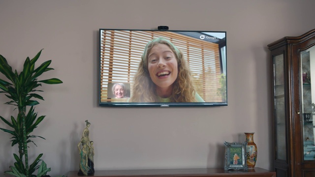 Video Reference: Smile, Property, Plant, Photograph, Picture frame, Window, Eyelash, Interior design, Rectangle, Wood