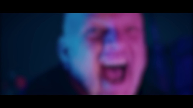 Video Reference: Smile, Purple, Jaw, Violet, Font, Magenta, Entertainment, Art, Electric blue, Display device