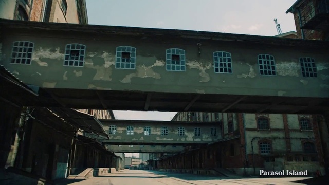 Video Reference: Sky, Window, Building, Urban design, Facade, City, Shade, Commercial building, Girder bridge, Bridge