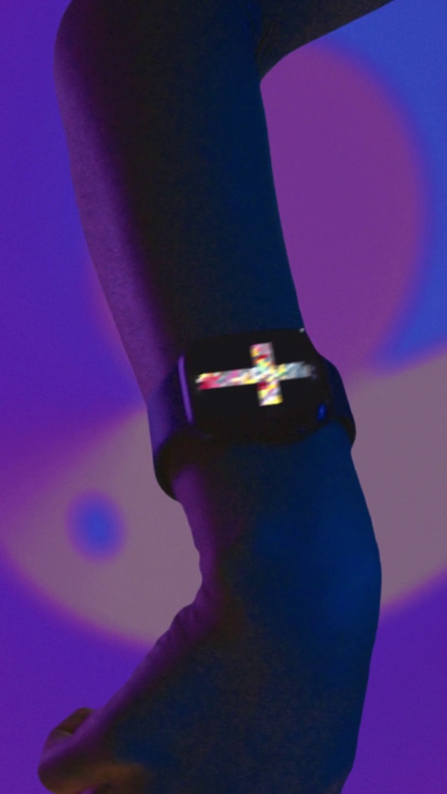 Video Reference: Purple, Gesture, Violet, Finger, Wrist, Magenta, Tints and shades, Electric blue, Human leg, Thigh