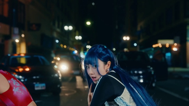 Video Reference: Automotive lighting, Flash photography, Road, Electric blue, City, Fun, Midnight, Personal luxury car, Event, Eyewear