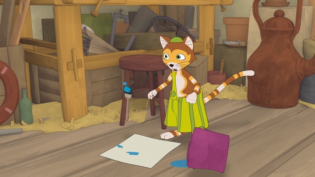 Video Reference: Vertebrate, Mammal, Wood, Fawn, Art, Fun, Animated cartoon, Room, Event, Animation