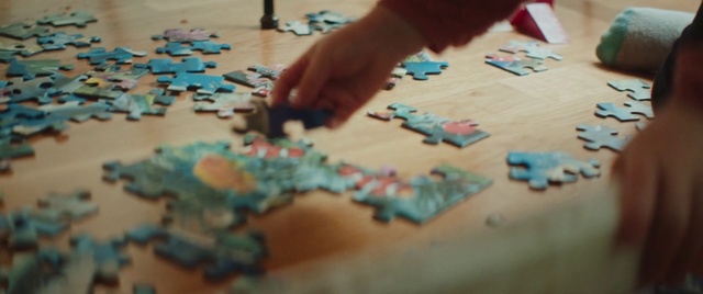 Video Reference: Jigsaw puzzle, World, Finger, Wood, Creative arts, Art, Indoor games and sports, Recreation, Nail, Toy block