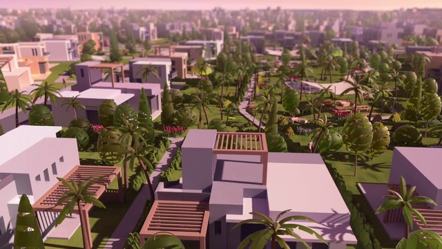 Video Reference: Property, Building, Nature, Urban design, Vegetation, Architecture, Tree, Neighbourhood, Land lot, Plant
