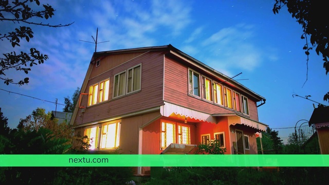 Video Reference: Cloud, Sky, Building, Plant, Window, House, Tree, Wood, Residential area, Cottage