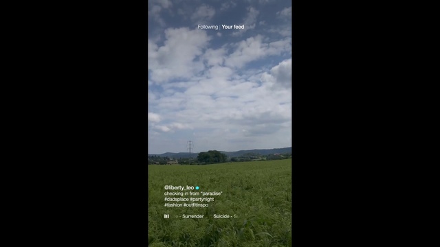 Video Reference: Cloud, Sky, Terrestrial plant, Natural landscape, Plant, Grassland, Font, Landscape, Horizon, Cumulus