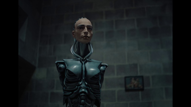 Video Reference: Jaw, Sleeve, Art, Chest, Fashion design, Trunk, Cg artwork, Symmetry, Armour, Glass