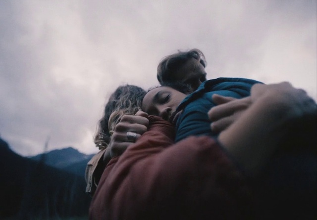 Video Reference: Cloud, Sky, Gesture, Landscape, Grass, Mountain, Recreation, Human leg, Rock, Meteorological phenomenon