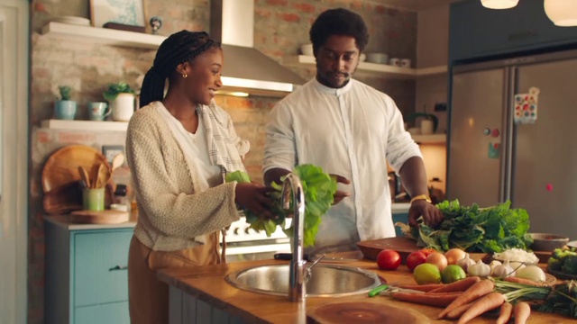 Video Reference: Countertop, Kitchen, Tableware, Food, Plant, Natural foods, Recipe, Cooking, Cabinetry, Cuisine