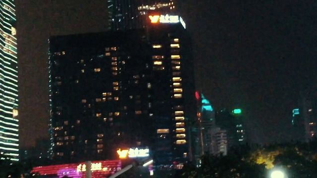 Video Reference: Building, Skyscraper, Light, Tower block, Sky, Electricity, Street light, Cityscape, Window, City