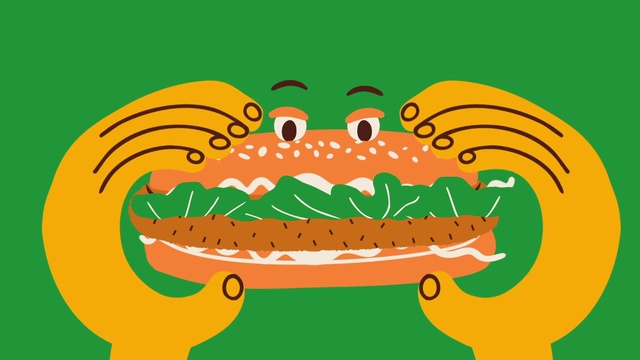 Video Reference: Green, Smile, Food, Natural foods, Happy, Fruit, Cartoon, Font, Rectangle, Food group