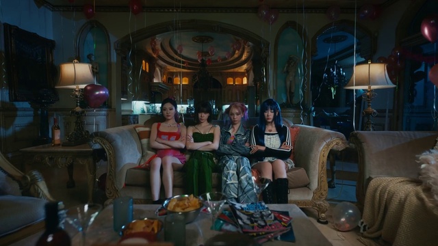 Video Reference: Dress, Couch, Tableware, Interior design, Drinkware, Fun, Leisure, Event, Chair, Fashion design