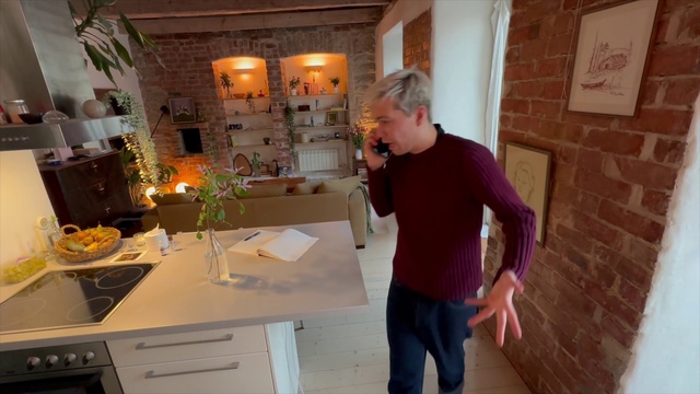 Video Reference: Property, Table, Plant, Cabinetry, Flowerpot, Interior design, Tableware, Wood, Architecture, Houseplant