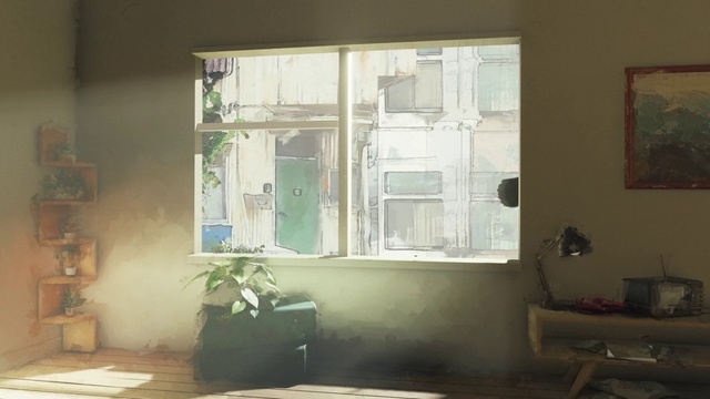 Video Reference: Property, Window, Building, Plant, Fixture, Wood, Shade, Floor, Interior design, Flooring