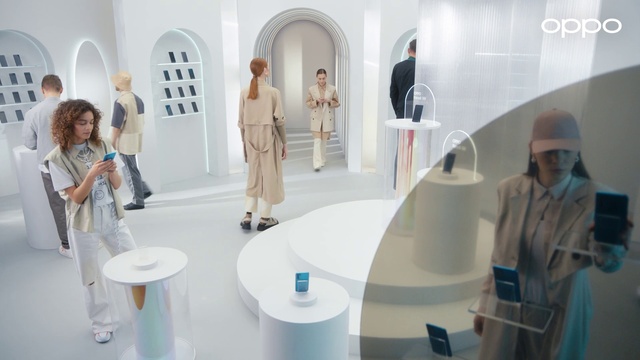 Video Reference: White, Automotive design, Fashion, Standing, Interior design, Art, Fashion design, Sculpture, Building, Space