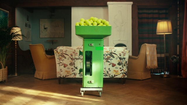 Video Reference: Furniture, Table, Interior design, Chair, Flooring, Floor, Living room, Plant, Lamp, Wood