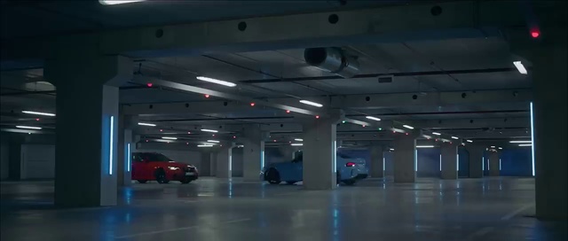 Video Reference: Building, Automotive parking light, Tire, Vehicle, Fixture, Parking, Floor, Wheel, Gas, Car