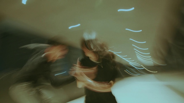 Video Reference: Gesture, Tints and shades, Happy, Space, Ceiling, Fun, Lens flare, Art, Elbow, Room