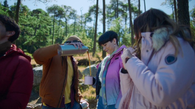 Video Reference: Plant, Tree, Hat, Sky, Recreation, Leisure, Event, Baseball cap, Luggage and bags, Forest