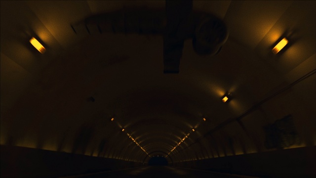 Video Reference: Sky, Electricity, Tints and shades, Symmetry, Tunnel, Ceiling, Space, City, Road, Darkness