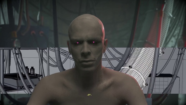 Video Reference: Human body, Jaw, Neck, Chest, Symmetry, Eyelash, Trunk, Eyewear, Throat, Flash photography