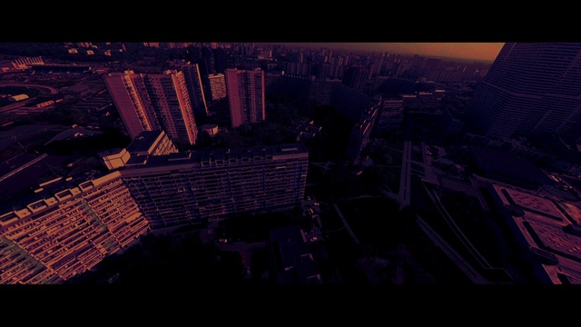 Video Reference: Building, Skyscraper, World, Purple, Sky, Tower block, Urban design, Landscape, City, Tints and shades