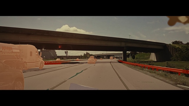 Video Reference: Cloud, Sky, Road surface, Asphalt, Wood, Mode of transport, Tar, Girder bridge, Tints and shades, Road