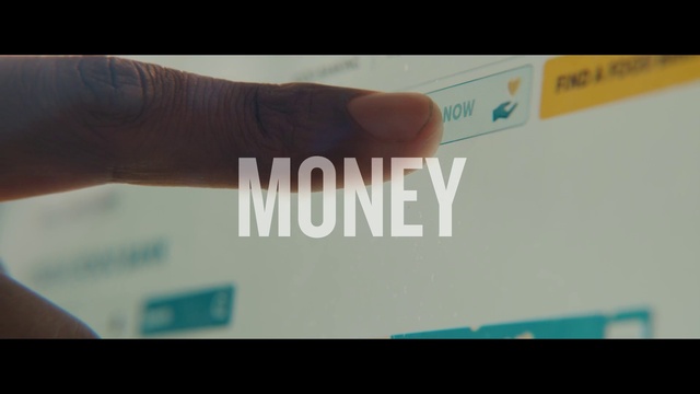 Video Reference: Gesture, Thumb, Font, Wrist, Nail, Rectangle, Electric blue, Brand, Logo, Display device