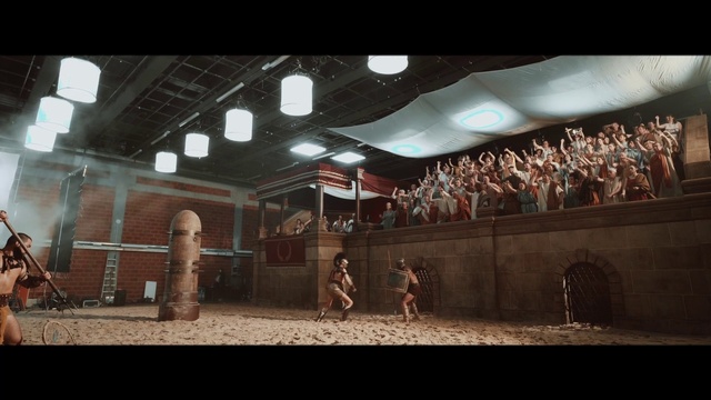 Video Reference: Art, Event, Building, Wood, Metal, Entertainment, Darkness, Ceiling, Night, Visual arts