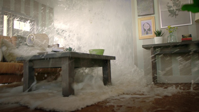 Video Reference: Building, Furniture, Table, Plant, Wood, Window, Paint, House, Interior design, Architecture