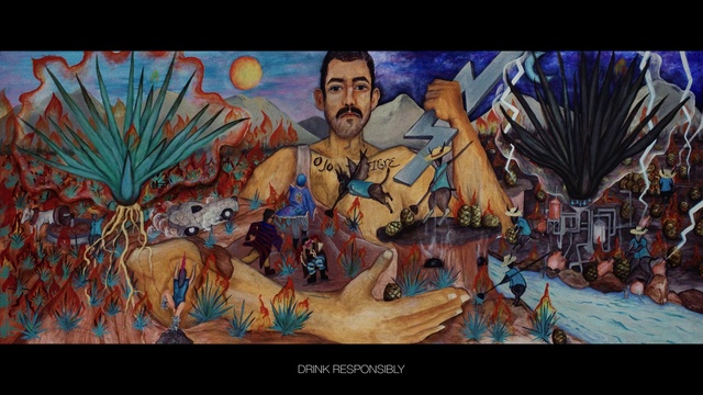 Video Reference: World, Graffiti, Organism, Paint, Art, Painting, Artist, Tree, Watercolor paint, Mural