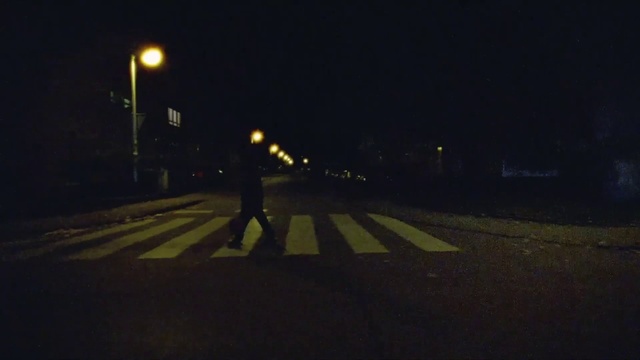 Video Reference: Automotive lighting, Street light, Road surface, Asphalt, Headlamp, Thoroughfare, Tar, Tints and shades, Road, Midnight