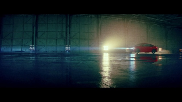 Video Reference: Water, Atmosphere, Rectangle, Automotive lighting, Umbrella, Tints and shades, Horizon, Darkness, Electricity, Midnight