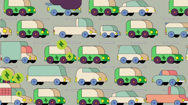 Video Reference: Car, Vehicle, Motor vehicle, Green, Vertebrate, White, Light, Product, Automotive lighting, Art