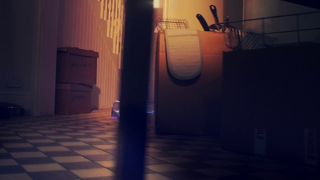 Video Reference: Blue, Building, Plumbing fixture, Purple, Wood, Lighting, Orange, Tile flooring, Door, Flooring