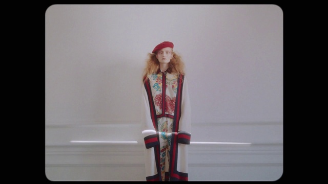 Video Reference: Face, Neck, Sleeve, Waist, Rectangle, Thigh, Street fashion, Knee, Fashion design, Magenta