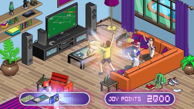 Video Reference: Green, Table, Screenshot, Biome, Community, Recreation, Leisure, Couch, Games, Fun