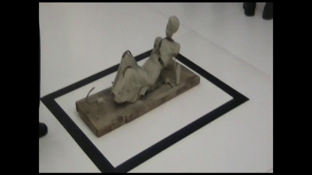 Video Reference: Rectangle, Sculpture, Picture frame, Art, Wood, Monochrome photography, Visual arts, Metal, Serveware, Event