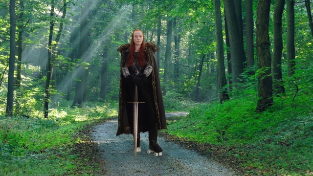 Video Reference: Plant, Outerwear, Green, People in nature, Natural landscape, Tree, Wood, Terrestrial plant, Grass, Fawn