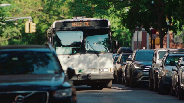 Video Reference: Car, Vehicle, Land vehicle, Bus, Automotive side-view mirror, Tire, Motor vehicle, Automotive lighting, Hood, Automotive mirror