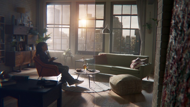 Video Reference: Furniture, Building, Couch, Window, Comfort, Houseplant, Wood, Architecture, studio couch, Shade