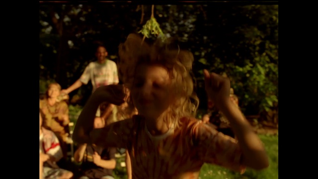 Video Reference: Plant, Gesture, Happy, People in nature, Flash photography, Tree, Grass, Leisure, Toddler, Art