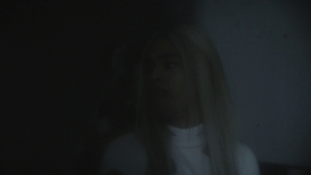 Video Reference: Flash photography, Gesture, Eyelash, Midnight, Wood, Darkness, Chest, Monochrome photography, Shadow, Room