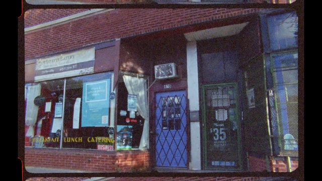 Video Reference: Fixture, Facade, Door, Retail, City, Window, Street, Brick, Brickwork, Font